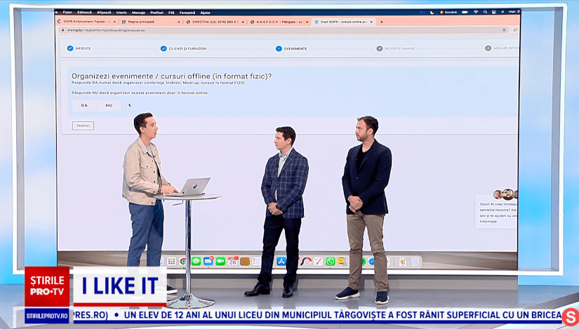 StartGDPR la iLikeIT și Stirile ProTV